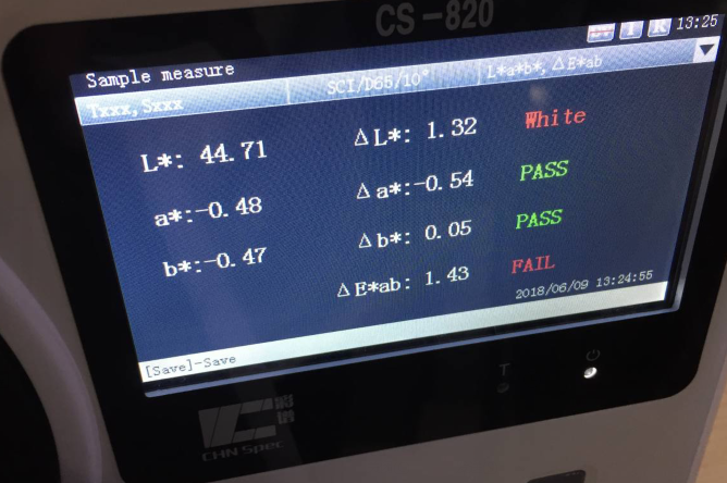 color spectrophotometer